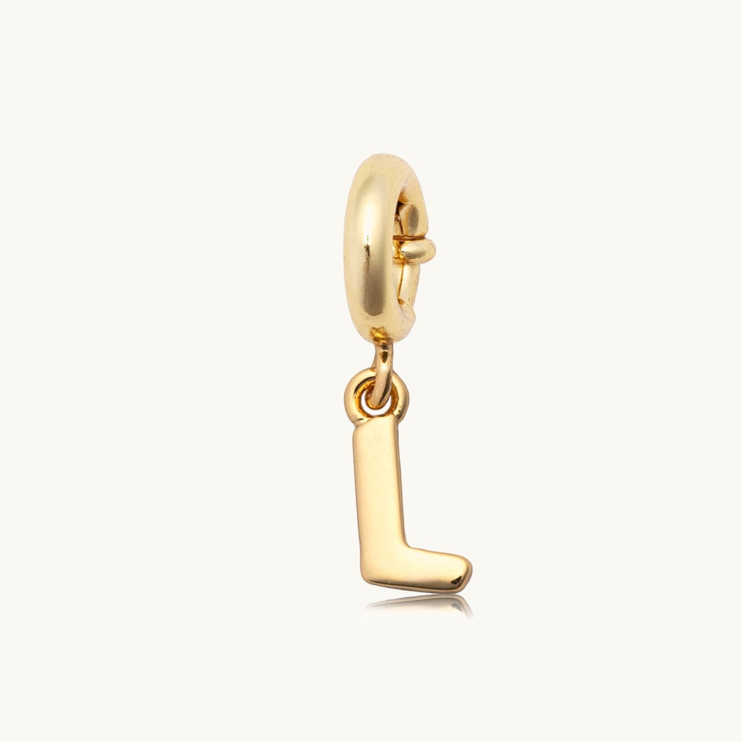 Custom Gothic Letter L Charm