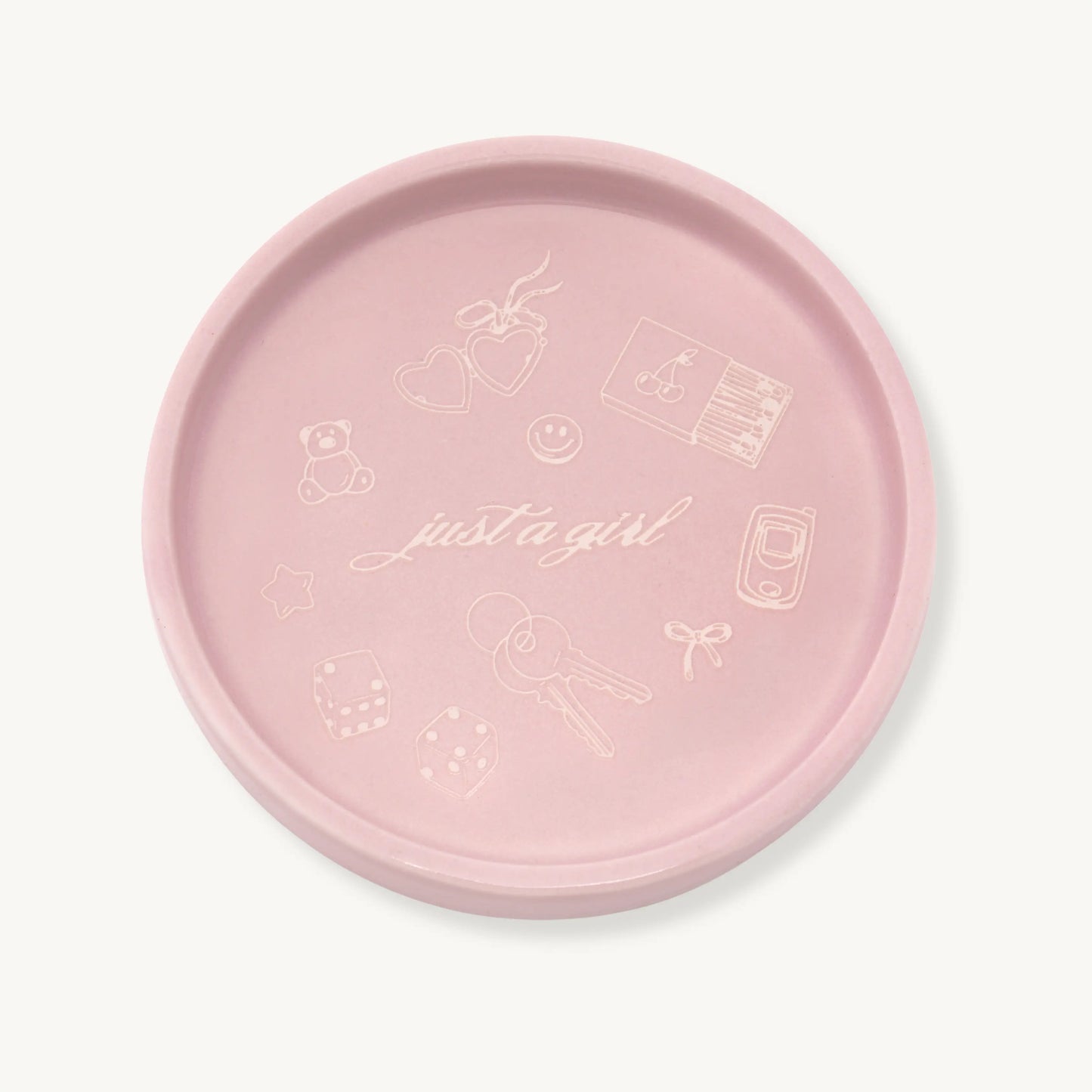 Just a Girl Jewelry Dish