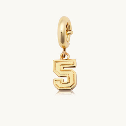 Varsity Number Charms