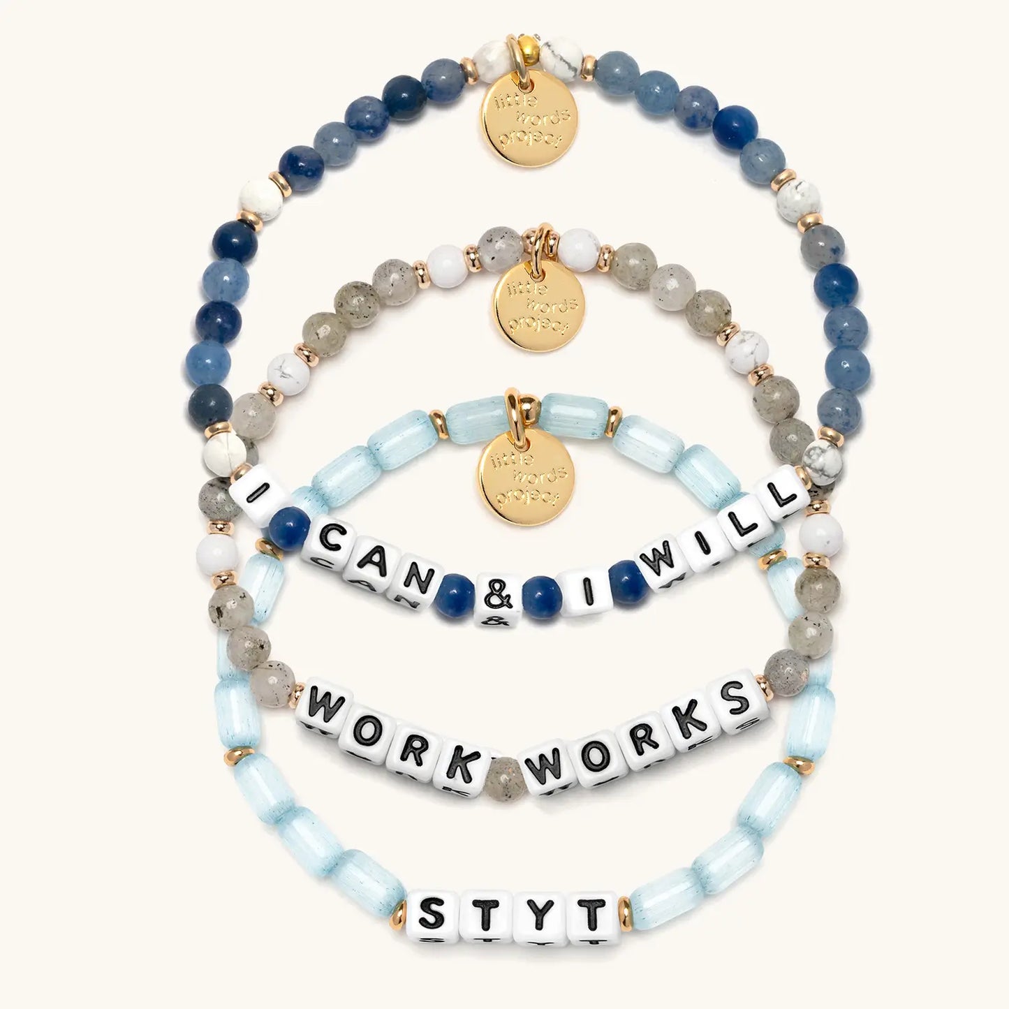 Stronger Than You Think Bracelet Set