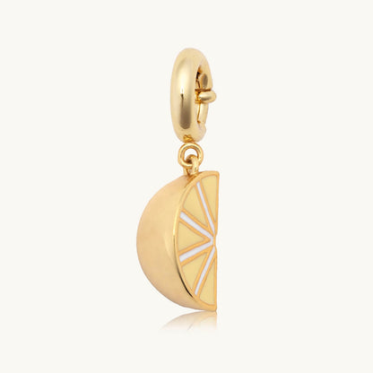 Lemon Wedge Charm