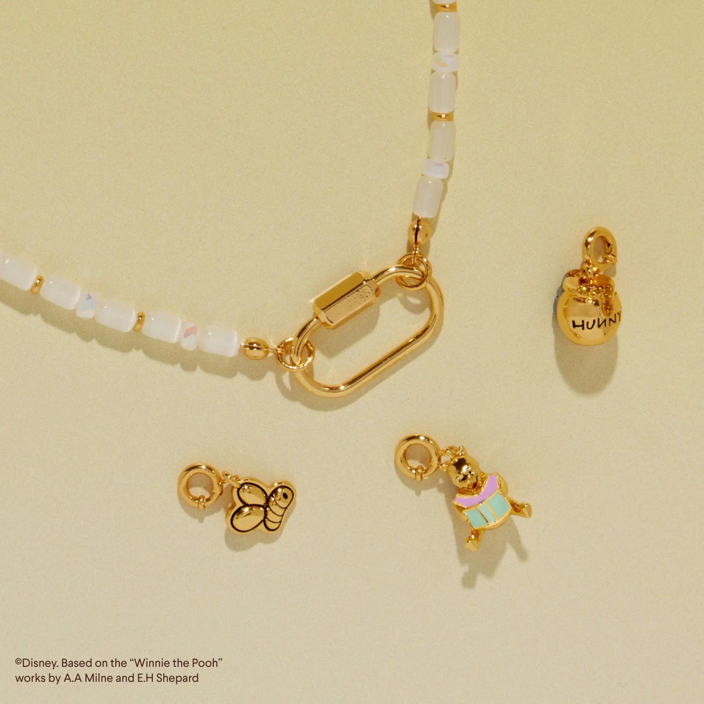 Hunny Dreams Charm Necklace Set- Disney's Winnie The Pooh