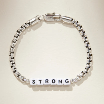 Custom Silver Antique Chain Bracelet