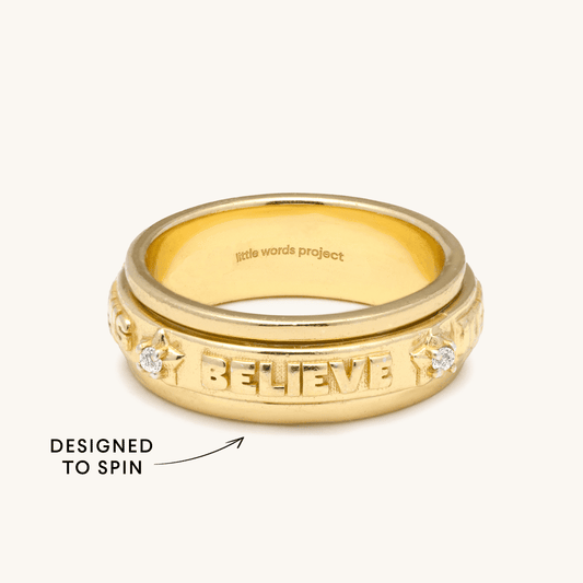 Affirmation Spinner Ring