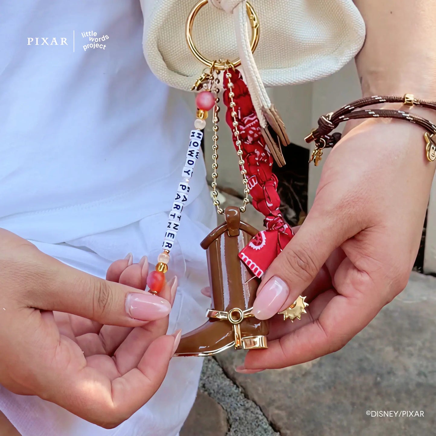 Howdy Partner Bag Charm- Pixar's Toy Story