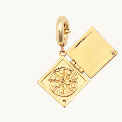 Custom Pizza Box Charm