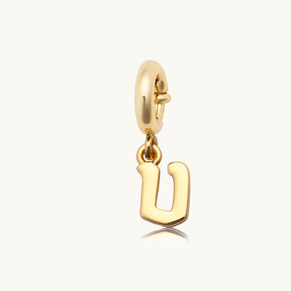 Gothic Letter Charm