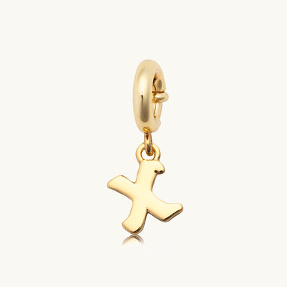 Gothic Letter Charm